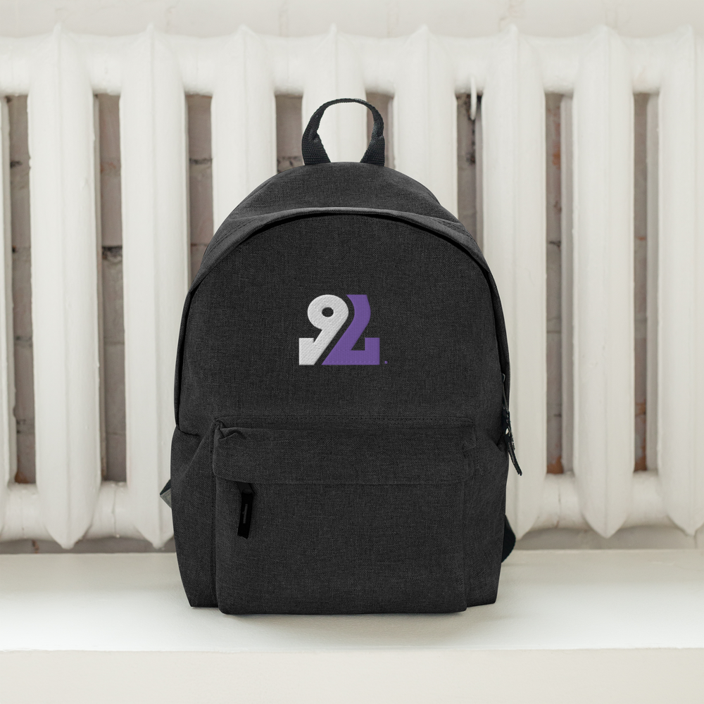 9L Embroidered Backpack
